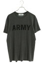 ディスカバード DISCOVERED サイズ:2 DC-SPF21-T-01 ARMYラインストーン装飾Tシャツ(グレー)【910142】【BS99】【メンズ】...