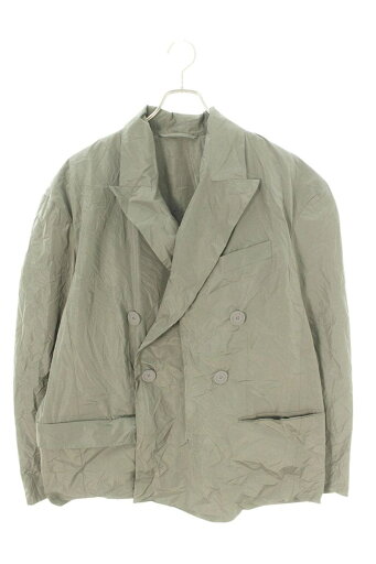 バレンシアガ BALENCIAGA サイズ:1 720043 TMO05 シワ加工ダブルブレスドジャケット(グレー)【320142】【BS55】【メンズ】【中古】bb187#rinkan*S バレンシアガ BALENCIAGA サイズ:1 720043 TMO05 シワ加工ダブルブレスドジャケット(グレー)【320142】【BS55】【メンズ】【中古】bb187#rinkan*S