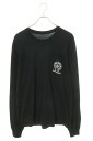 クロムハーツ Chrome Hearts サイズ:L CH L S LTD マンチェスター限定ホースシューバックプリント長袖カットソー(ブラック)【920142...