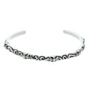 クロムハーツ Chrome Hearts BANGLE SBT SBTバンド シルバーブレスレット(シルバー 18.05g)【820142】【NO05】【小物...