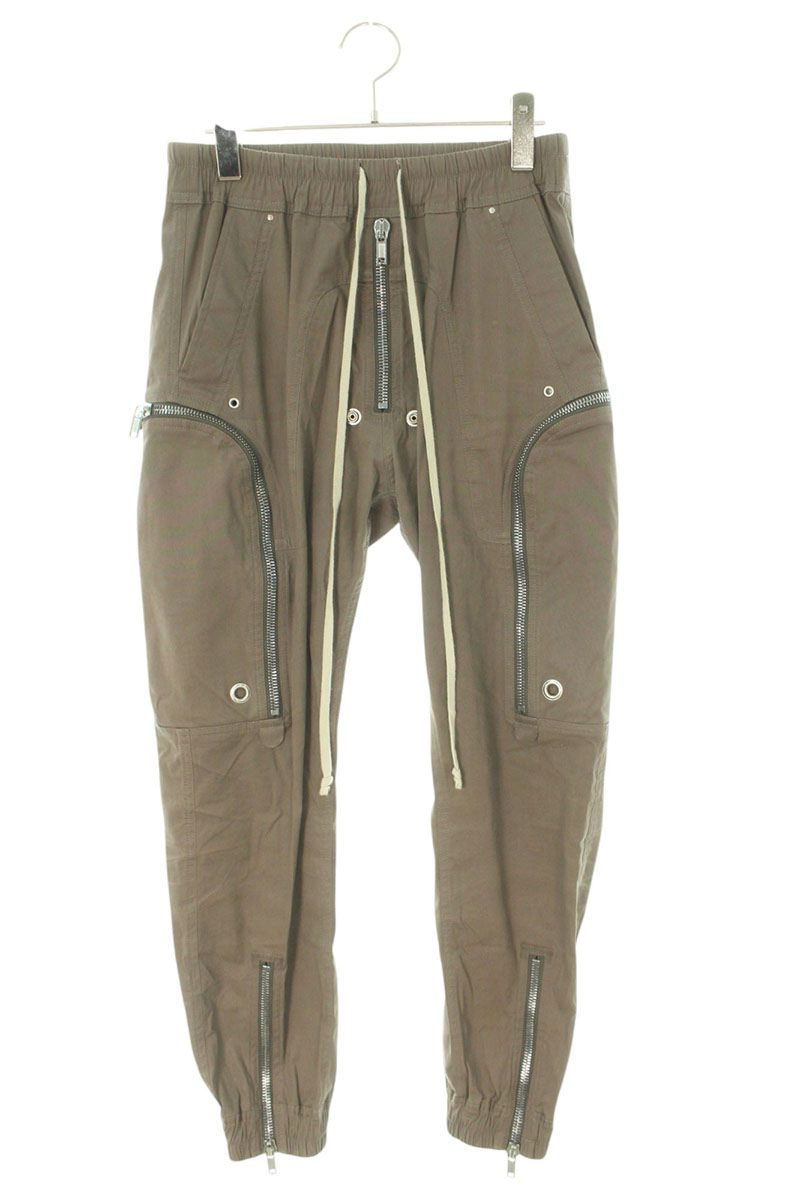 リックオウエンス Rick Owens サイズ:46 RU02B2377-TE バウハウスカーゴロングパンツ(ブラウン調)【820142】【OM10】【メンズ】【中古】bb379#rinkan*B