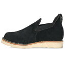 クロムハーツ Chrome Hearts ×ウエスコ WESCO サイズ:8.5E ROMEO ロメオ シルバー装飾サイドゴアスウェードブーツ(ブラック×シルバ...