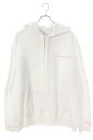 クロムハーツ Chrome Hearts サイズ:XL LLS HOODIE バックプリントパーカー(ホワイト)【209052】【SJ02】【メンズ】【中古】bb223#rinkan*A