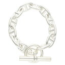 エルメス HERMES サイズ:12LINK Chaine d'Ancre GM シェーヌダンクルGMシルバーブレスレット(シルバー 69.90g)【80114...