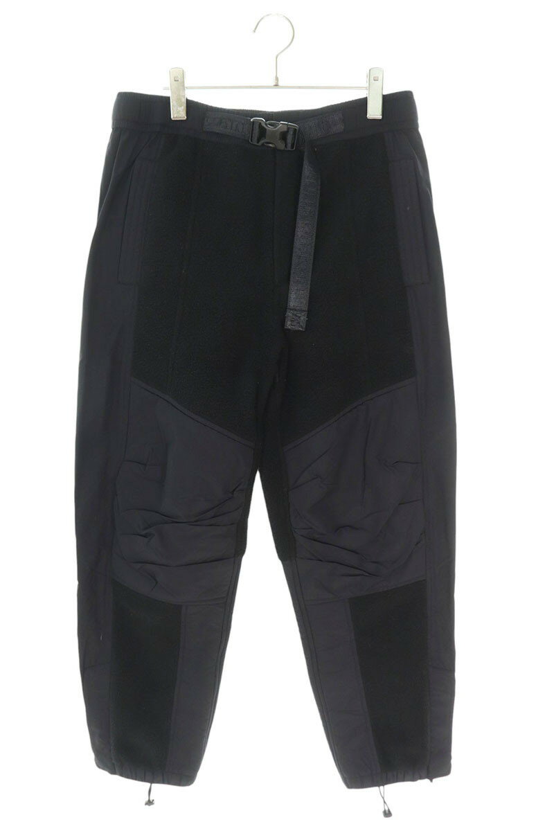 アレキサンダーワン ALEXANDER WANG サイズ:S フリースナイロンロングパンツ(ブラック)【102142】【BS99】【メンズ】【中古】bb339#rinkan*A