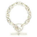 エルメス HERMES サイズ:14LINK Chaine d'Ancre MM シェーヌダンクルMMシルバーブレスレット(シルバー 51.77g)【02114...