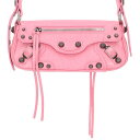 バレンシアガ BALENCIAGA 771670 LE CAGOLE ルカゴールレザースタッズハンドバッグ(ピンク×シルバー)【021142】【SB01】【小...