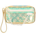 ルイヴィトン LOUISVUITTON M55261 ポシェット・ヴォルガ モノグラムプリズムポーチ(クリア)【212142】【BS99】【小物】【中古】bb...