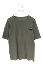 サカイ Sacai サイズ:4 24-0830S ゴンズパッチクルーネックTシャツ(カーキ)【102142】【BS99】【メンズ】【中古】bb380#rinka...