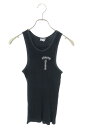 クロムハーツ Chrome Hearts サイズ:M バッククロスプリントタンクトップ(ブラック)【724052】【GZ11】【メンズ】【中古】bb82#rin...