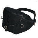 クロムハーツ Chrome Hearts #1 SNAT PACK NYLON スナットパック ダガージップガンスリンガーベルトナイロンボディーバッグ(ブラッ...