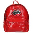 クロムハーツ Chrome Hearts BACK TO SCHOOL MATTY BOYレザーリュック(レッド×シルバー)【821142】【SS07】【小物...
