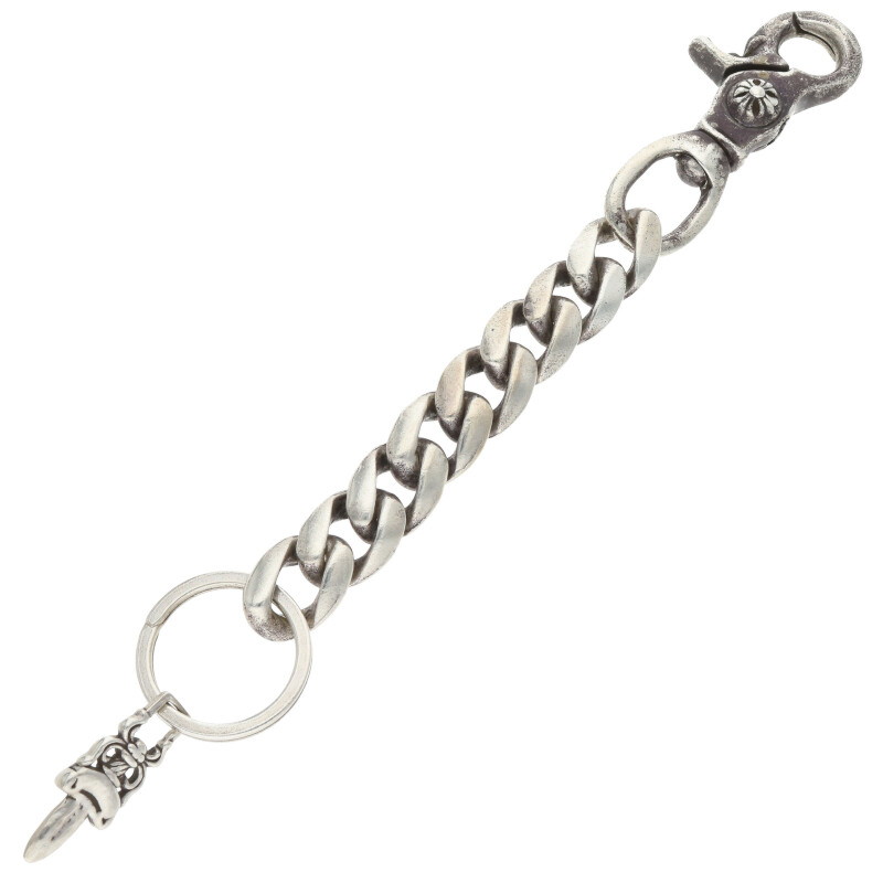 クロムハーツ Chrome Hearts CLP CHN CLASSIC-L ロングクラシックリンク シルバーキーチェーン(シルバー 89.64)【10214...