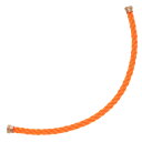 フレッド FRED サイズ:16 スティールケーブルブレスレット(オレンジ×ピンクゴールド 総重量2.58g)【805052】【BS99】【小物】【中古】bb132#rinkan*B(4)