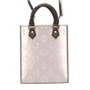ルイヴィトン LOUISVUITTON M90564 プティット サックプラ パテントレザーモノグラムショルダーバッグ(ブロンズ調×ブラウン)【512142】...