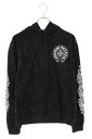 クロムハーツ Chrome Hearts サイズ:M SWTSHRT PLVR セメタリークロス総柄プリントプルオーバーパーカー(ブラック)【512142】【S...
