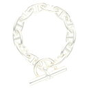 エルメス HERMES サイズ:12LINK Chaine d'Ancre GM シェーヌダンクルGMシルバーブレスレット(シルバー 68.78g)【71214...