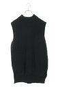 マルニ MARNI サイズ:48 19AW DVMG0009A0 ウールリブモックネックニットベスト(ネイビー)【101052】【BS99】【メンズ】【中古】b...