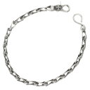 クロムハーツ Chrome Hearts サイズ:16inch WINDOW CHAIN ウインドウチェーン シルバーウォレットチェーン(シルバー 69.31g...