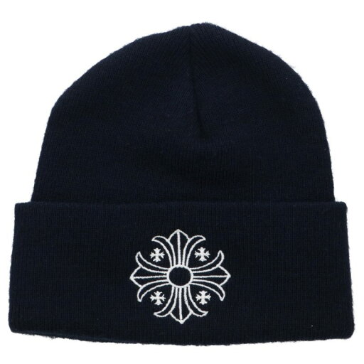 クロムハーツ Chrome Hearts WOOL WATCH CAP ウールワッチキャップ CHプラス fuckyou刺繍ビーニー帽子(ネイビー×ホワイト)【122142】【OS06】【小物】【中古】bb326#rinkan*B クロムハーツ Chrome Hearts WOOL WATCH CAP ウールワッチキャップ CHプラス fuckyou刺繍ビーニー帽子(ネイビー×ホワイト)【122142】【OS06】【小物】【中古】bb326#rinkan*B