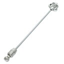 クロムハーツ Chrome Hearts BS FLUER STICK LAPEL PIN BSフレアラペルピン シルバーラペルピン(シルバー 1.5g)【3...