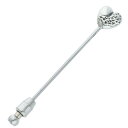 クロムハーツ Chrome Hearts HEART STICK LAPEL PIN ハートラペルピン シルバーラペルピン(シルバー 2.51g)【32214...
