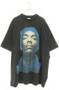 ヴェトモン VETEMENTS サイズ:M 16AW Snoop Dogg スヌープドッグプリントTシャツ(ブラック g)【423052】【SB01】【メンズ】...