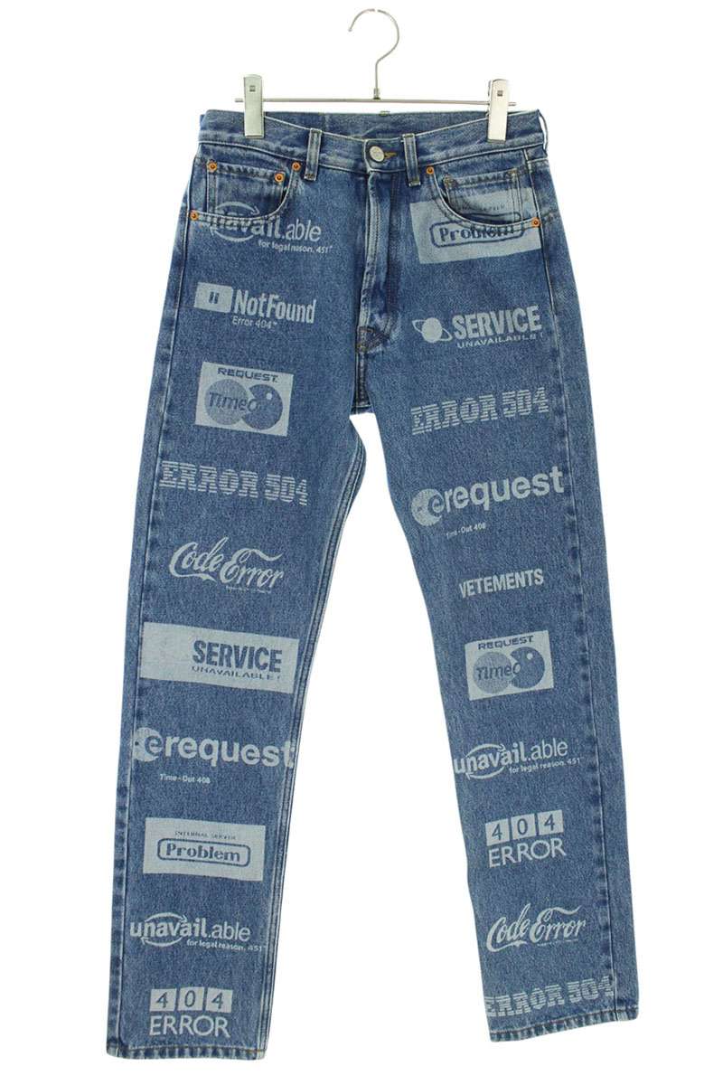 楽天市場】vetements デニム(柄ロゴ)の通販 楽天市場】vetements デニム(柄ロゴ)の通販