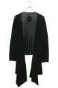 クロムハーツ Chrome Hearts サイズ:M CHプラスパッチ付きカシミヤニットカーディガン(ブラック×シルバー)【522142】【NO05】【メンズ】...