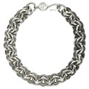 クロムハーツ Chrome Hearts 1 DOUBLE B RING ダブルBリング シルバーブレスレット(シルバー 55.35g)【711052】【SJ...