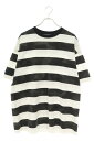 マインデニム MINEDENIM サイズ:L 2305-6001-07-L2 かすれ加工ボーダーTシャツ(ホワイト×ブラック)【922142】【BS99】【メン...