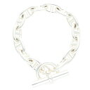 エルメス HERMES サイズ:14LINK Chaine d'Ancre GM シェーヌダンクルGMシルバーブレスレット(シルバー 78.93g)【40105...