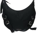 ジバンシィ GIVENCHY ヴォワイユー ナイロンクロスボディショルダーバッグ(ブラック)【401052】【BS55】【小物】【中古】bb443#rinkan*B(4)