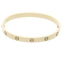 カルティエ Cartier サイズ:19 LOVE BRACELET ラブブレス 18KYGブレスレット(イエローゴールド 35.33g)【211052】【SB...