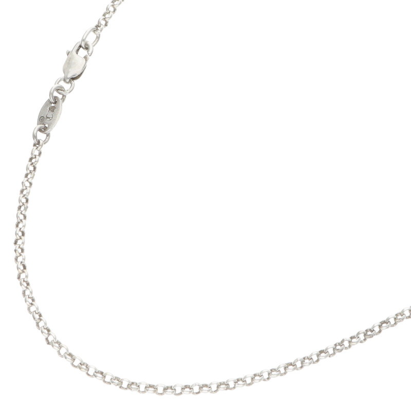 クロムハーツ Chrome Hearts サイズ:16inch NECKCHAIN R16 ロールチェーン16inch シルバーネックレス(シルバー 4.6g)【801052】【SS07】【小物】【中古】bb30#rinkan*B