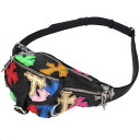 クロムハーツ Chrome Hearts SNAT PACK MINI MULTI スナットパックミニ ボディーバッグ(ブラック×マルチ)【601052】【S...