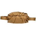 ボッテガヴェネタ BOTTEGA VENETA ザボディーポーチ レザーボディーバッグ(ブラウン×ゴールド)【911052】【BS99】【小物】【中古】bb1...