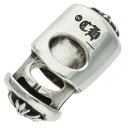 クロムハーツ Chrome Hearts LACESTPPRV1 レースストッパー シルバーネックレストップ(シルバー 12.16g)【711052】【OM10】【小物】【中古】bb440#rinkan*B(4)
