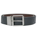 ルイヴィトン LOUISVUITTON サイズ:100 M9150 ダミエレザーベルト(シルバー×ブラック g)【102052】【BS99】【小物】【中古】bb...