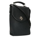 クロムハーツ Chrome Hearts CHプラス装飾2WAYレザーショルダーバッグ(ブラック×シルバー)【111052】【SJ02】【小物】【中古】bb4...