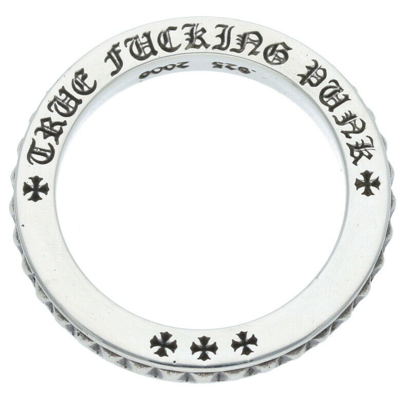 クロムハーツ Chrome Hearts サイズ:14号 TFP PNK BBY トゥルーファッキンパンク ベイビーパンク シルバーリング(シルバー 5.04g)【511052】【SJ02】【小物】【中古】bb415#rinkan*B