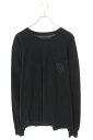 クロムハーツ Chrome Hearts サイズ:L CH L S 1 STAFFバックホースシュープリント長袖カットソー(ブラック)【511052】【SS13...