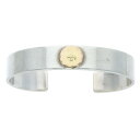 ゴローズ goro's サイズ:M 平打ちブレス M ブレスレット(シルバー×ゴールド 33.18)【711052】【HJ08】【小物】【中古】bb214#ri...