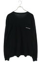 クロムハーツ Chrome Hearts サイズ:XL CH L S 1 バックラベルプリント長袖カットソー(ブラック)【121052】【SS13】【メンズ】【中古】bb132#rinkan*C