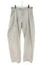 バレンシアガ BALENCIAGA サイズ:XS 746509 TKP27 ダメージ加工カーゴロングパンツ(ホワイト調)【121052】【BS55】【メンズ】【中古】bb295#rinkan*B