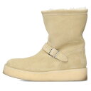 クラークス Clarks ×ヒューマンメイド HUMAN MADE サイズ:42 DESERT MADE スウェードボアハイカットブーツ(ベージュ調×ホワイト)...