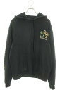 クロムハーツ Chrome Hearts サイズ:M SWTSHRT PLVR カモフラ柄ホースシュープルオーバーパーカー(ブラック×グリーン調)【911052...