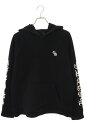 クロムハーツ Chrome Hearts サイズ:M SLO RIDE CH刺繍プルオーバーパーカー(ブラック)【021052】【SS13】【メンズ】【中古】b...
