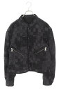 ルイヴィトン LOUISVUITTON サイズ:48 25SS RM251M STE HSA60W 1AHBD4 デニムブークレットフライトジャケットブルゾン(...