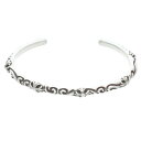 クロムハーツ Chrome Hearts BANGLE SBT SBTバンド シルバーブレスレット(シルバー 18.62g)【031052】【OS06】【小物...